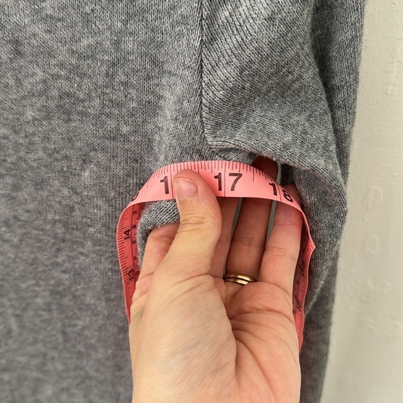 Banana Republic Gray Fine Knit Viscose Rayon Midi Maxi Slit Dress XS - Picture 9 of 9